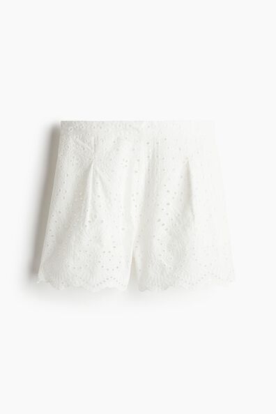 Broderie anglaise shorts