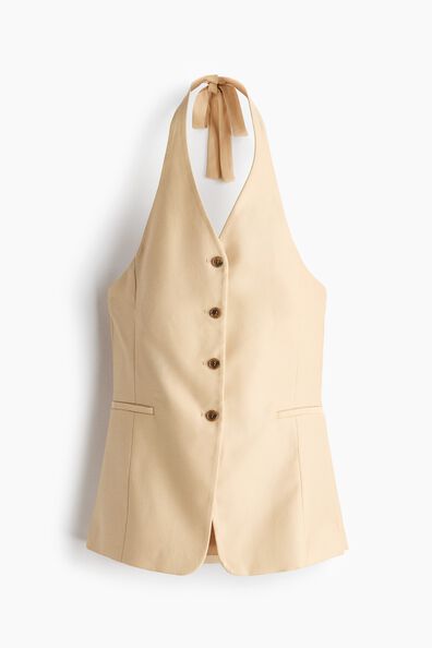Halterneck waistcoat