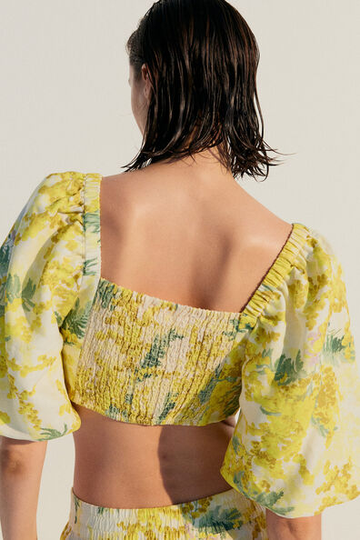 Cropped blouse