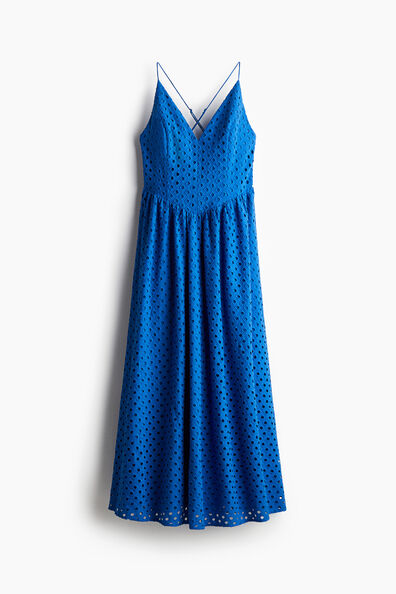 Broderie anglaise strappy dress