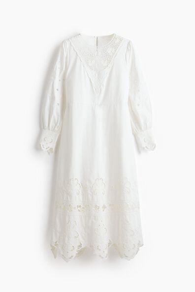 Broderie anglaise dress