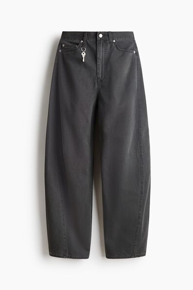Barrel Regular Waist Jeans