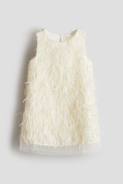 Glittery fringe dress