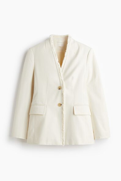 Frayed blazer