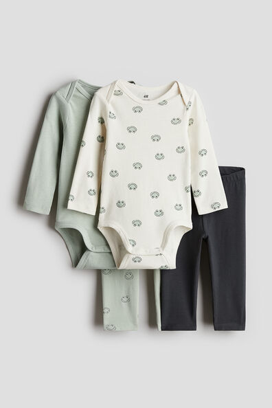 4-piece cotton jersey set