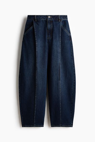 Barrel Regular Waist Jeans