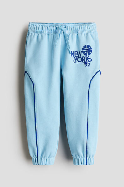 Printed joggers