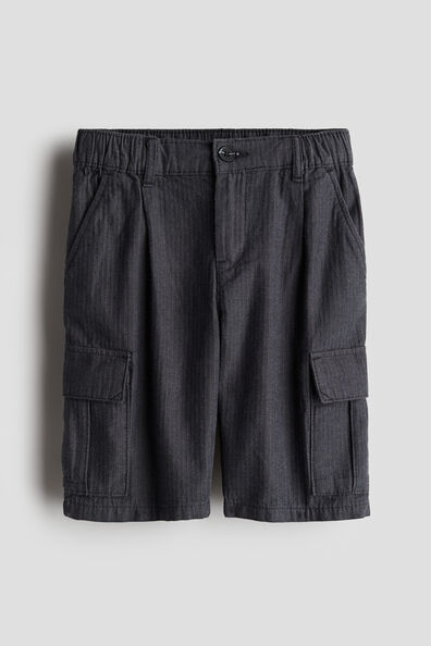 Cotton cargo shorts