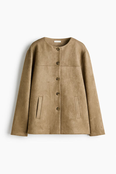 Napped jacket