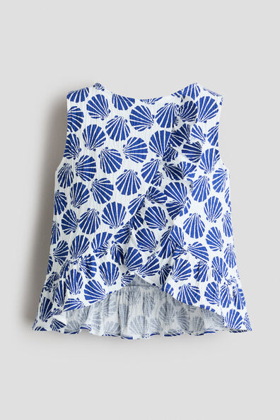 2-piece crinkled cotton set