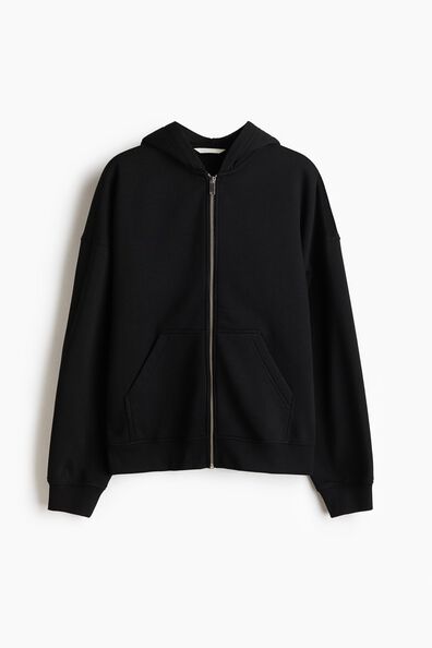 Zip-through hoodie