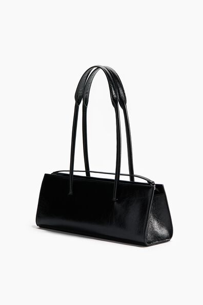 Leather shoulder bag