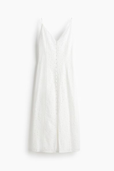 Broderie anglaise strappy dress