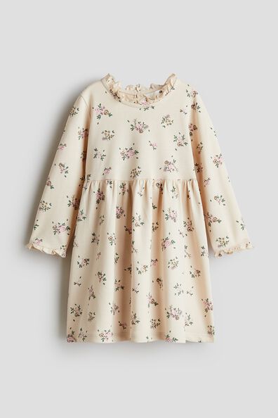 Printed cotton dress