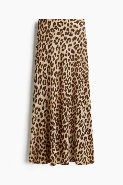 Chiffon maxi skirt