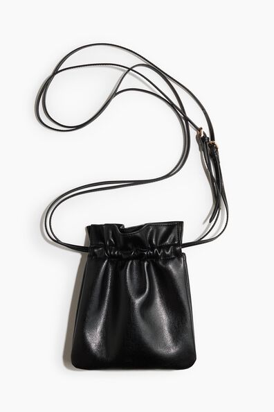 Crossbody bucket bag