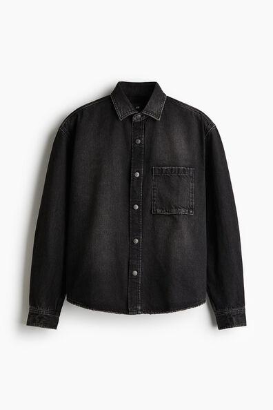 Boxy Fit Denim shirt
