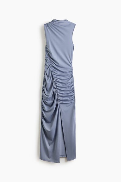 Draped jersey dress