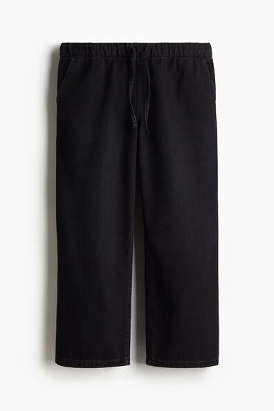 Denim joggers