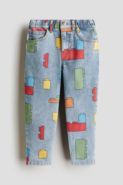 Regular Fit Printed  jeans