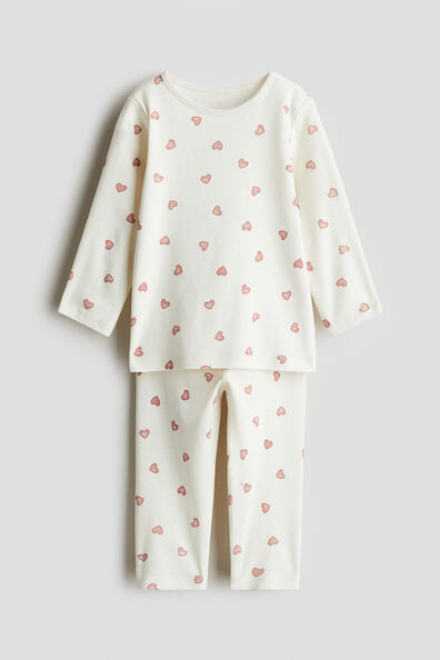 Printed cotton pyjamas