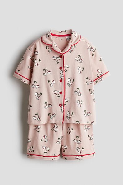 Printed cotton pyjamas