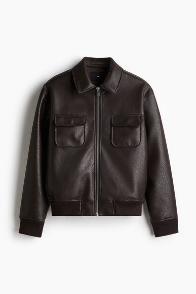 Regular Fit Pocket-detail jacket