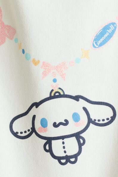 Print-motif cotton top