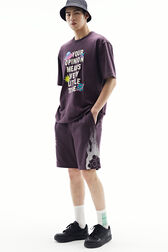 Magenta Scuba Shorts main image 0