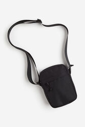 Small Hackney Shoulder Bag Black High Shine Leather 300050329blk