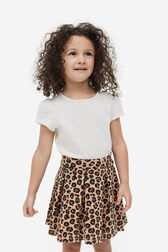 Pleated Skirt w/ Jersey Set