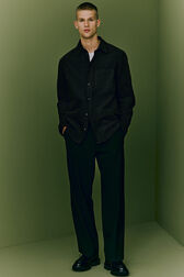Regular fit corduroy shirt - Forrest Night