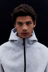 Sports zip-through hoodie with DryMove™