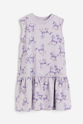 Patterned jersey Dress
