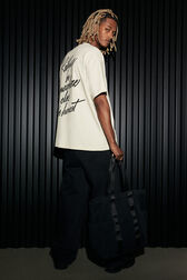 Simple Loose Border T-Shirt YLS0287 main image 1