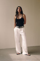 Lunar Dawn Belted Trousers main image 0