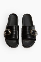 CC 2026 Pearl Heel Sandals 70 Lambskin Double C Logo