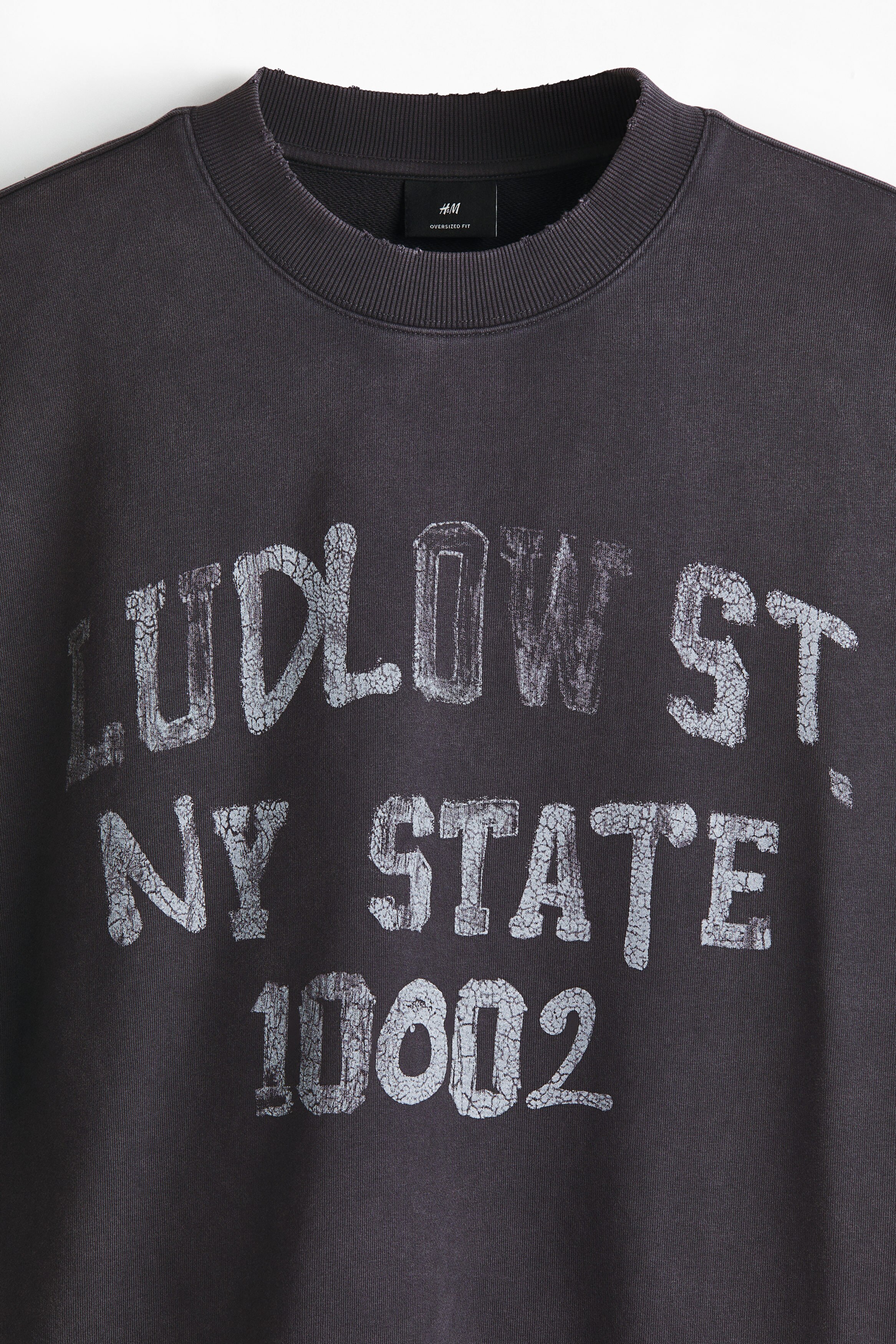 main story 8y スウェット Oversized Fit Printed sweatshirt