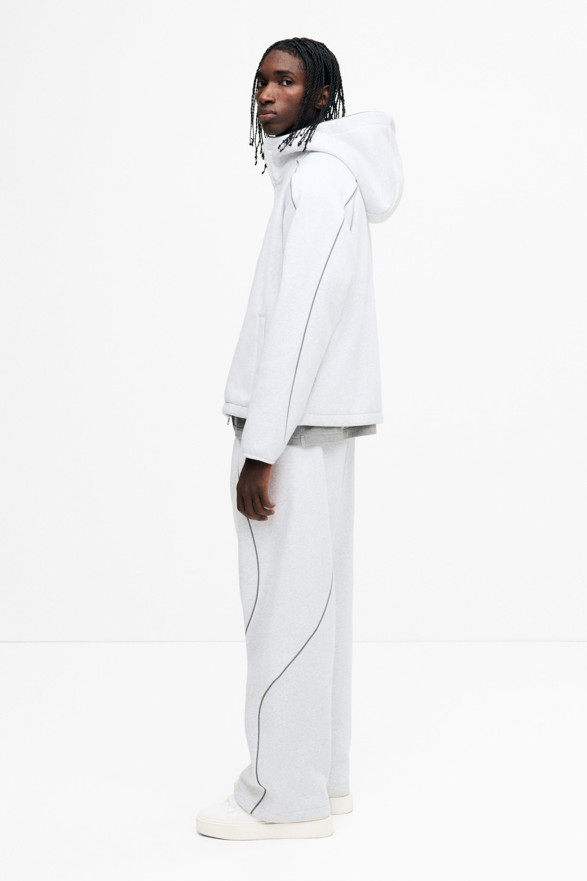 H&amp;M♡ Loose Fit Zip-through hoodie