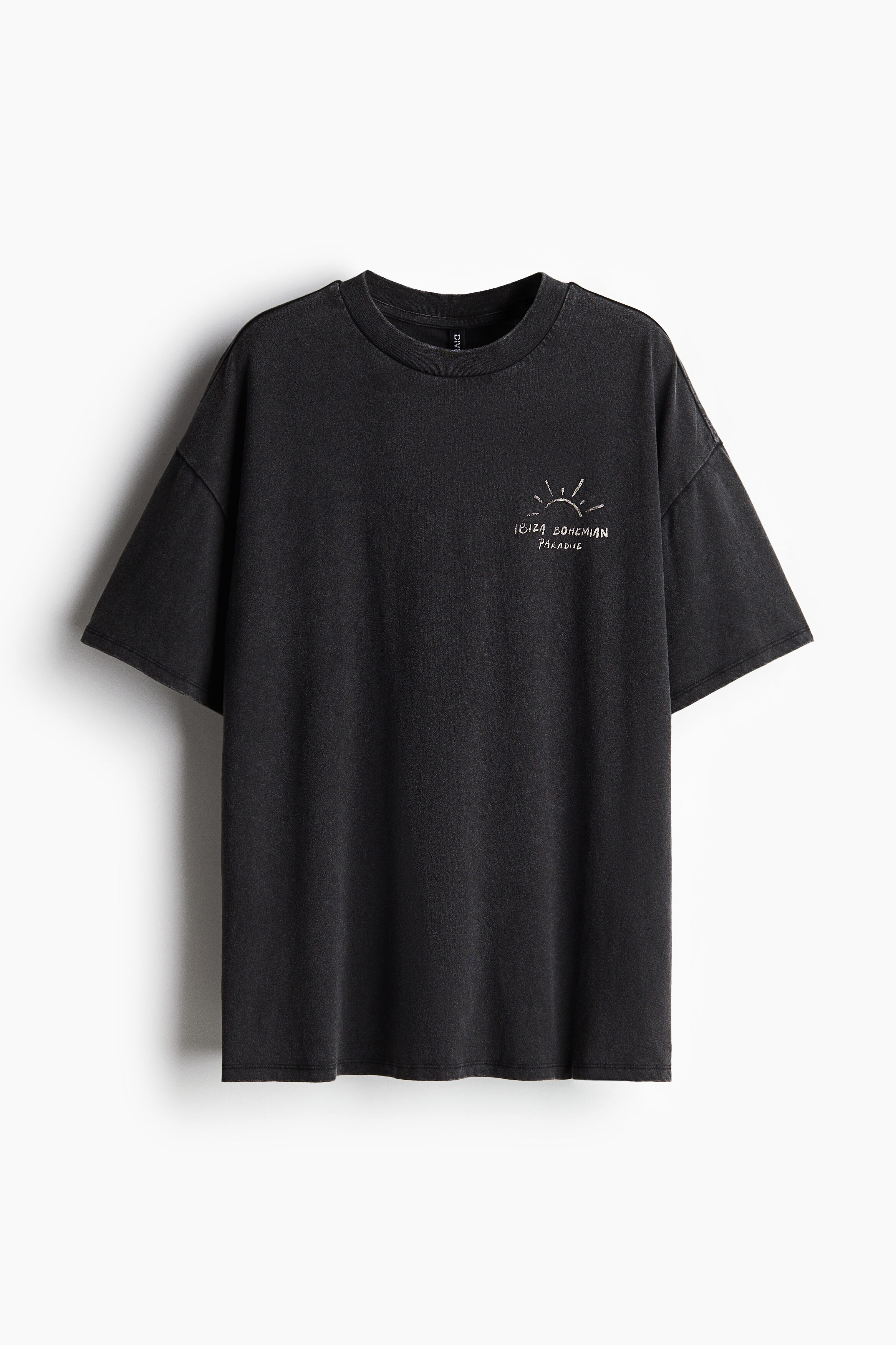 Oversized motif-detail T-shirt