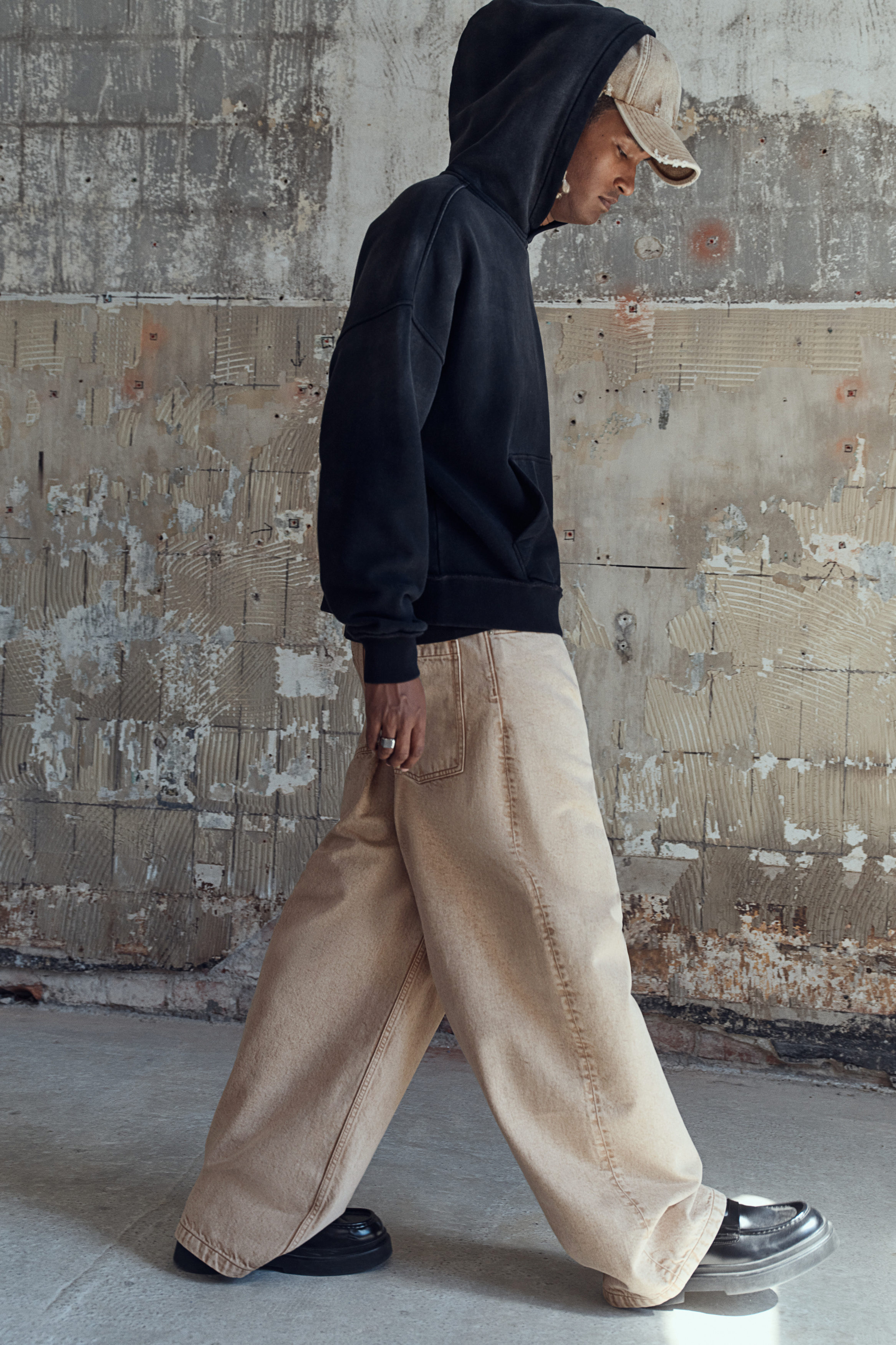 Not Dyed super baggy denim ベージュ Super Baggy Jeans