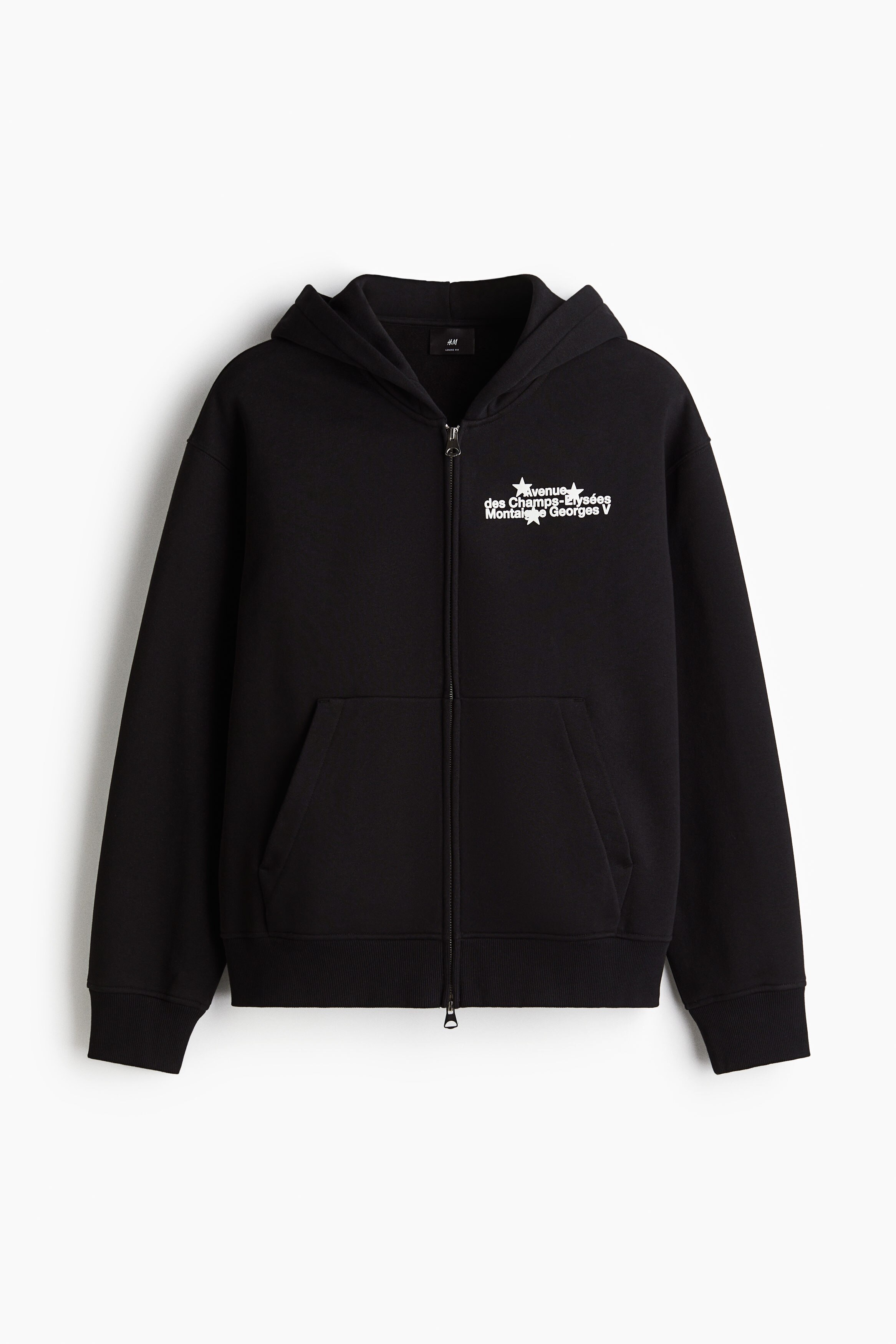 Loose Fit Zip-through hoodie