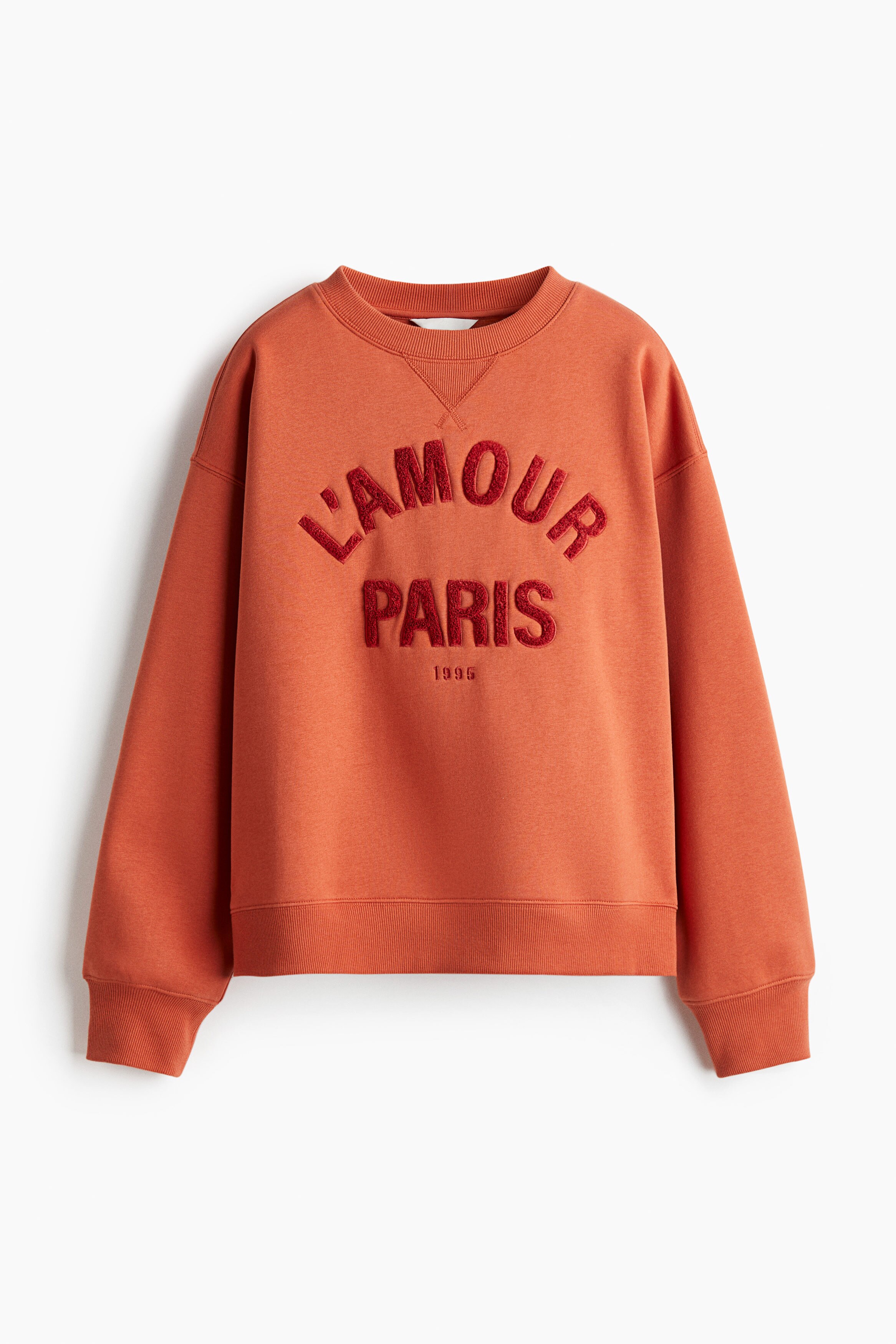 Text-motif sweatshirt