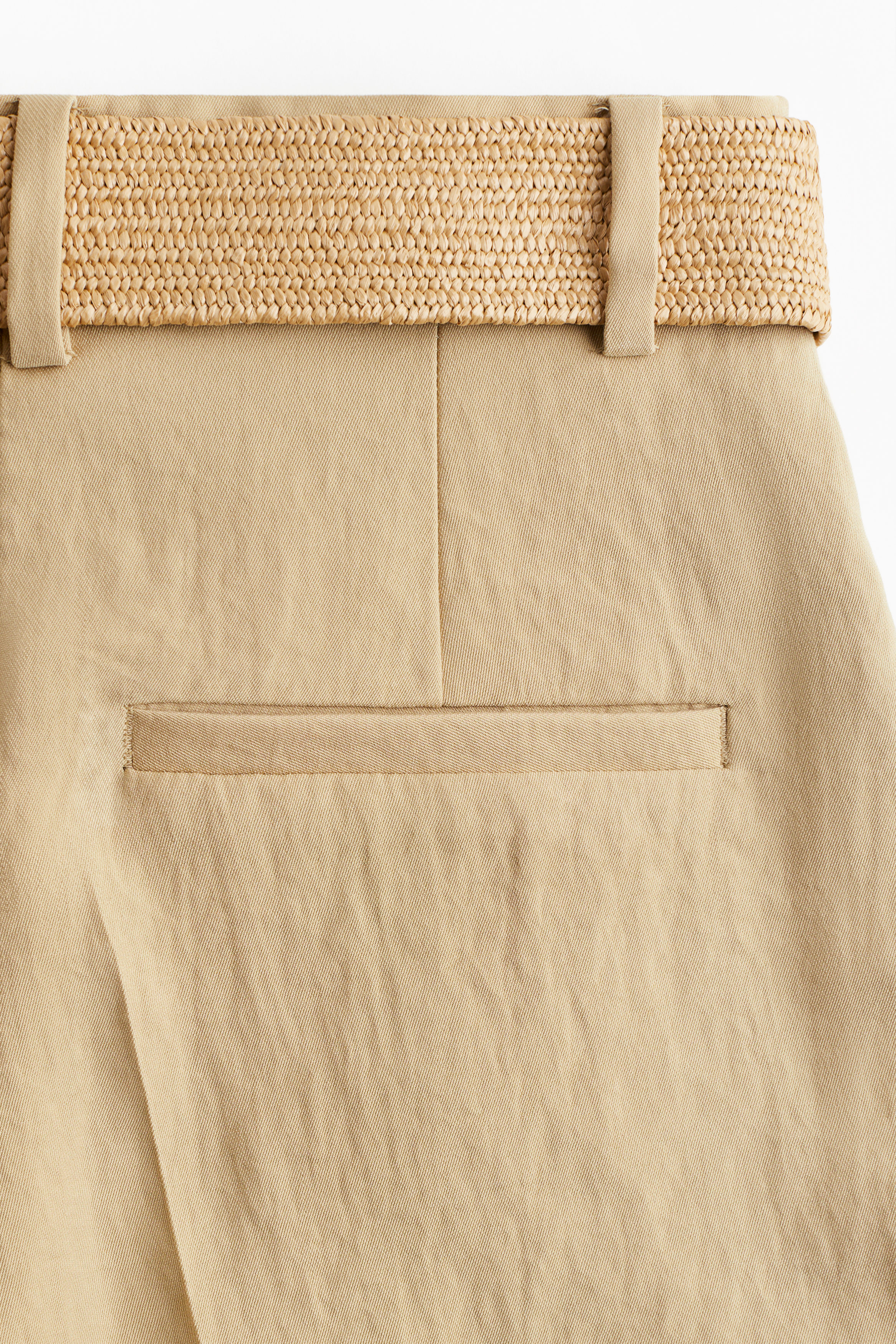 新品タグ付きCarette Belted Twill Shorts ベルト付 9556b0b18651b75bcc088127e28cb0