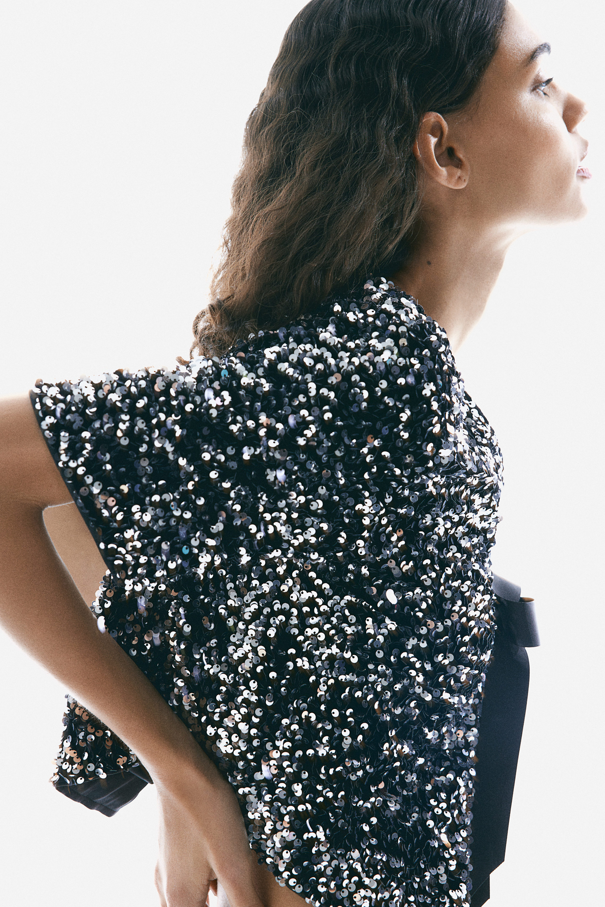Sequined blouse