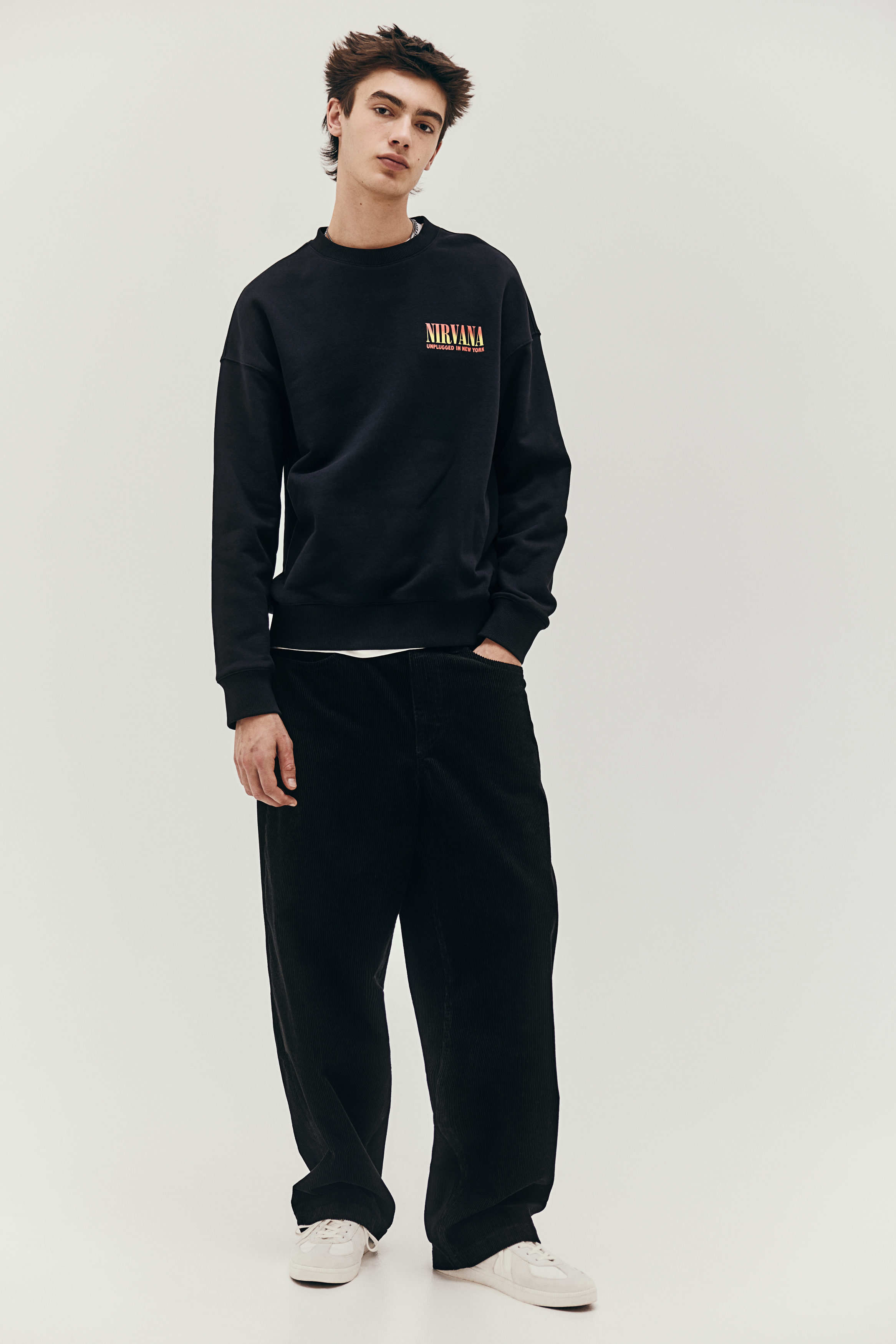 Oversized Fit Printed sweatshirt