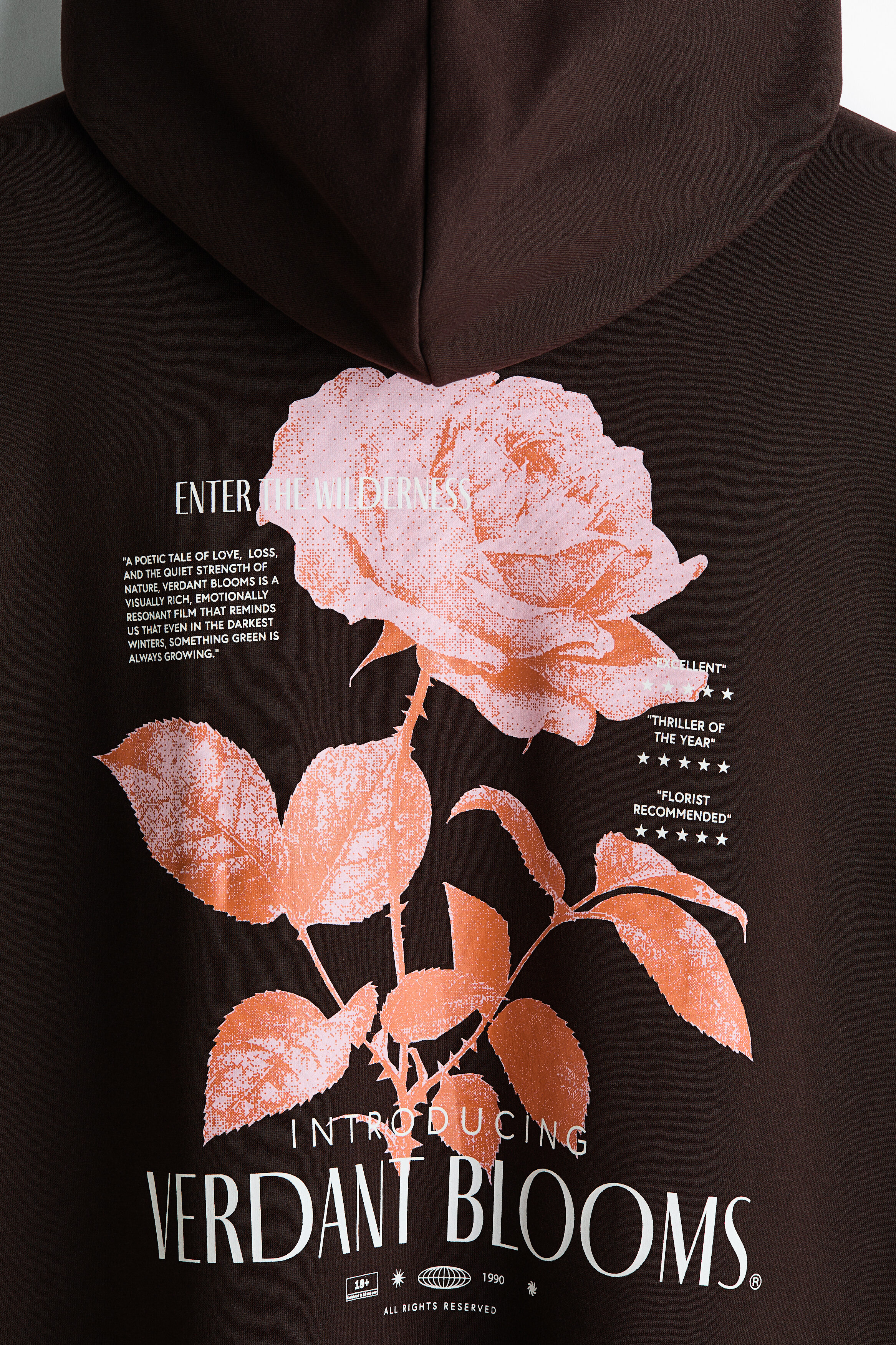 Relaxed Fit Printed hoodie