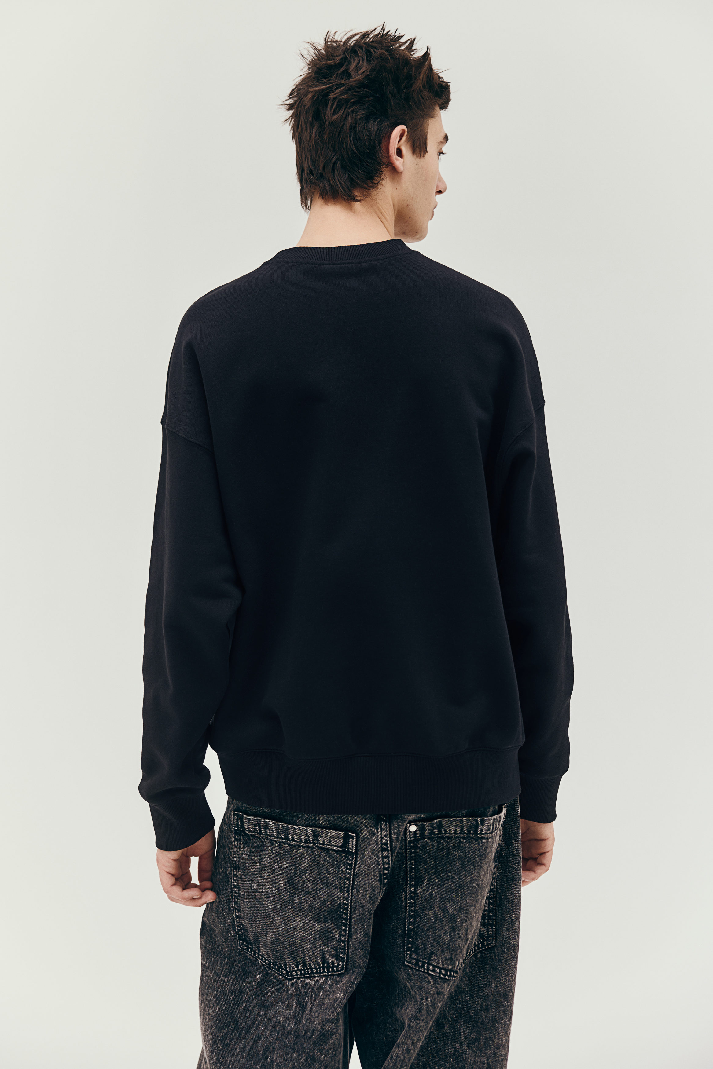 【関税&送料込】Mcm Black Stretch Polyester Blend Sweatshirt Sweatshirts - MSCH Copenhagen - MSCHIma Q Logo Hood Sweatshirt