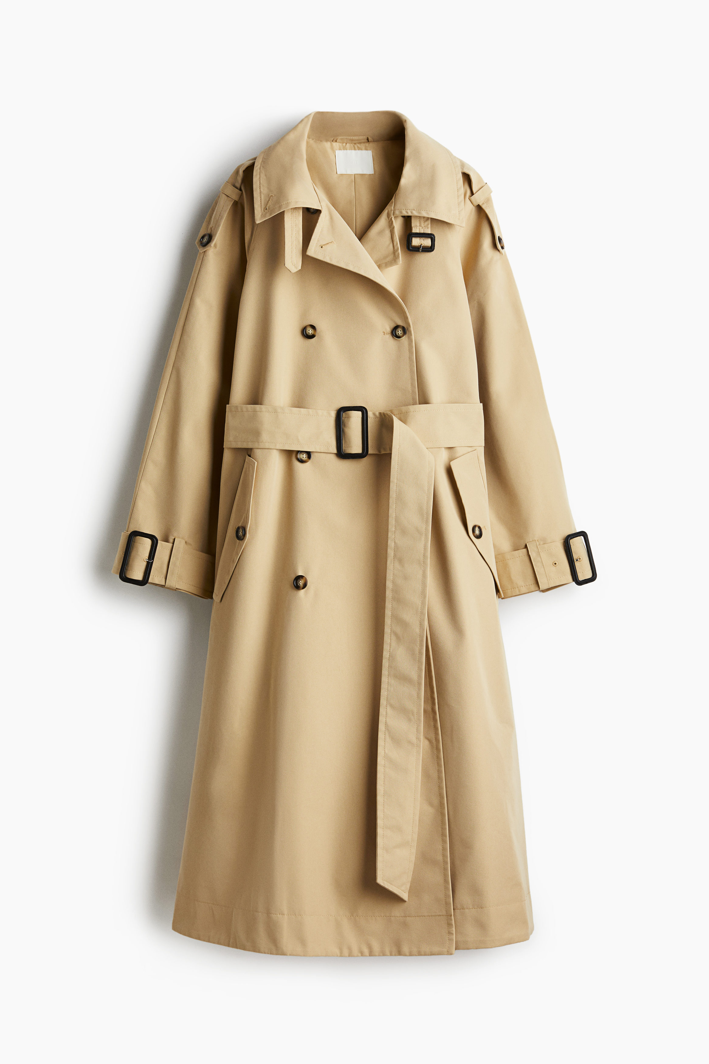 MMM「coat with elongated necklines」44 USTZFTBCL Men's Super Long Knee Length Trench Coat Double