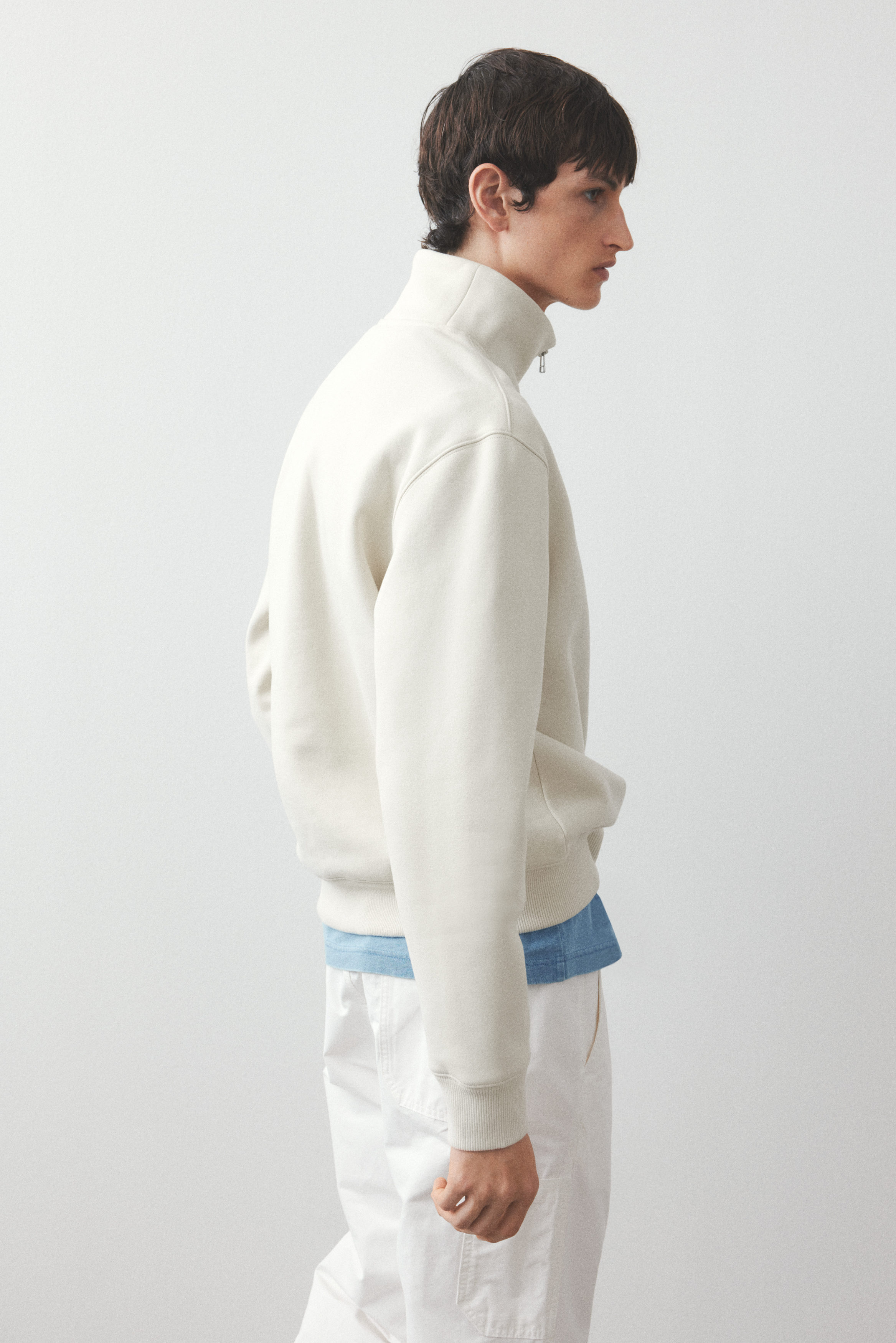 Regular Fit Zip-top sweatshirt